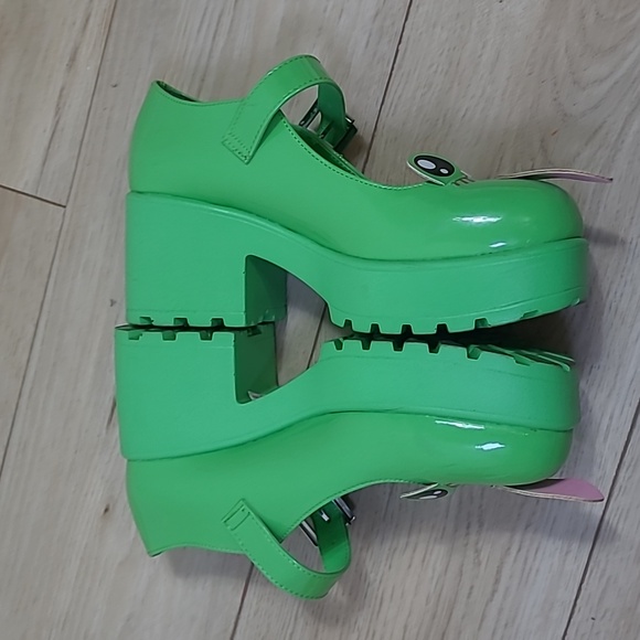 Koi TIRA MARY JANE SHOES ‘CHEEKY FROG EDITION’ women’s size US 8 EU 39 - Picture 11 of 14